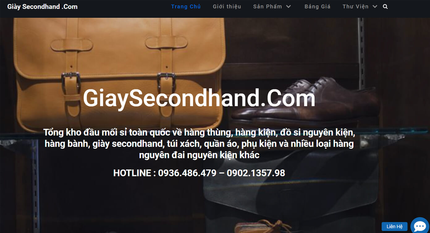 giaysecondhand.com chuyen kinh doanh cac loai quan ao thoi trang, tui xach nam hang thung chat luong